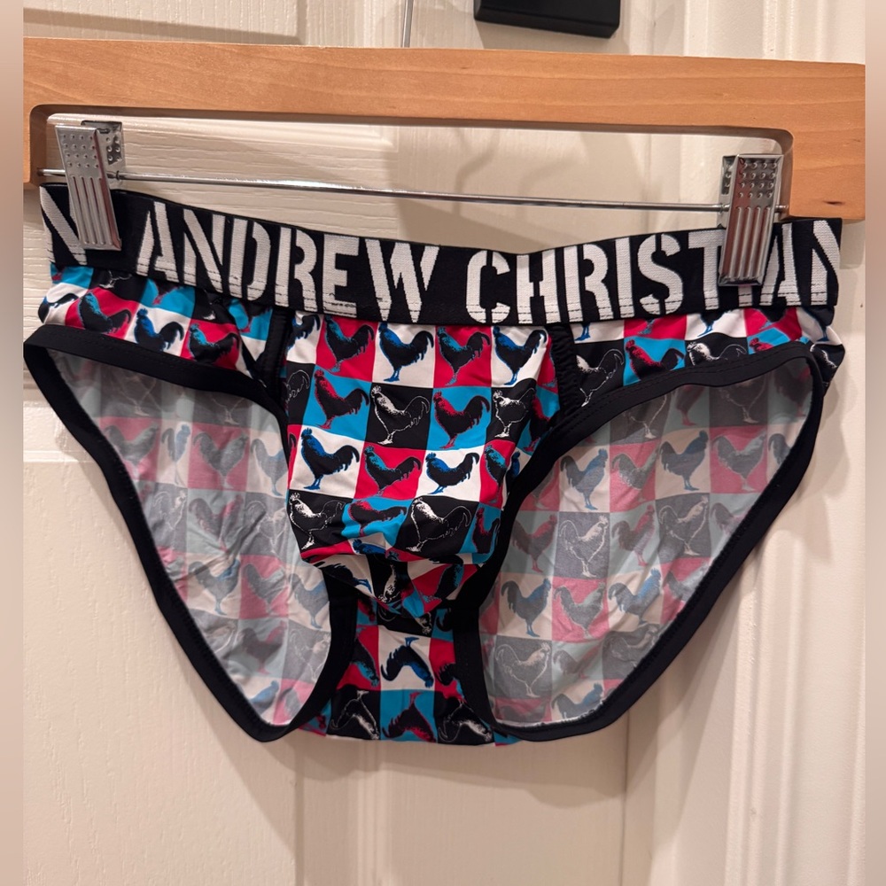 Andrew Christian Multi Rooster Briefs